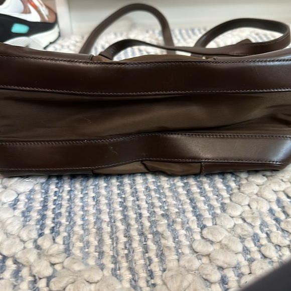 Prada nylon and leather bag - Picture 5 of 5